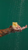 Lush Bohemian lemon-scented palm-oil-free soap bar, UK version