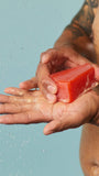 Lush Karma Soap naked bar with patchouli and orange oil (British brand)