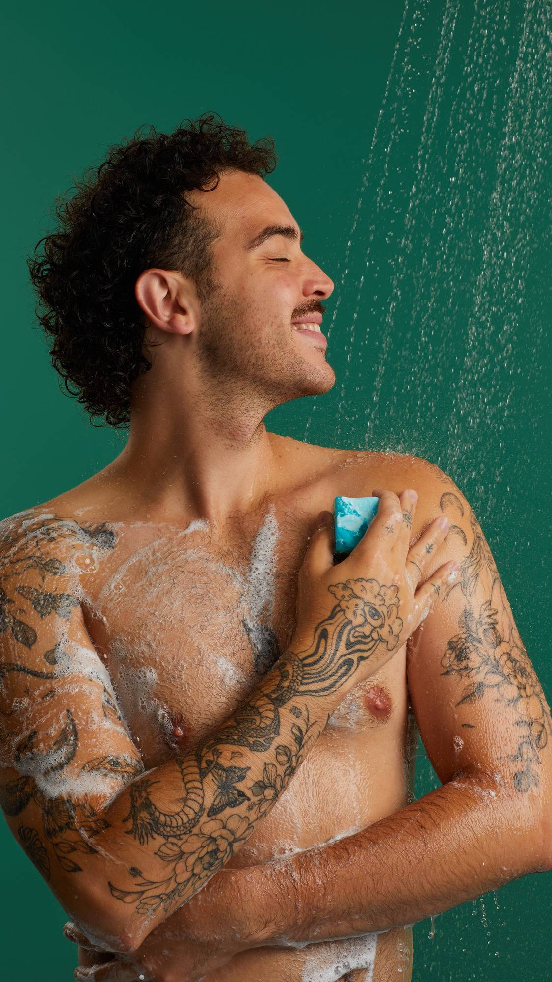 Lush Outback Mate soap with peppermint and eucalyptus (British brand)