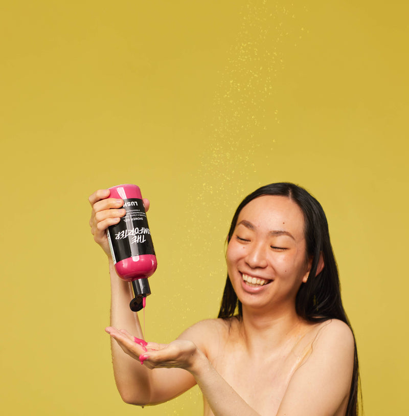 Lush The Comforter shower gel, body wash, UK version
