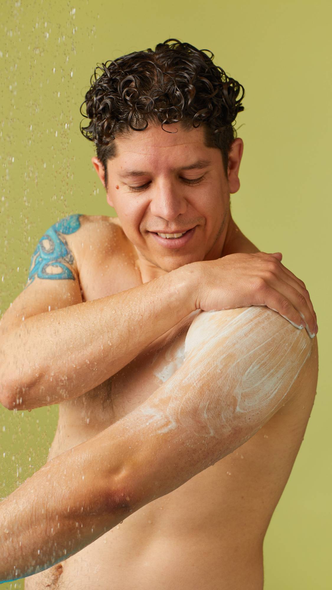 Shower gel Dirty Springwash with menthol and spearmint, UK version