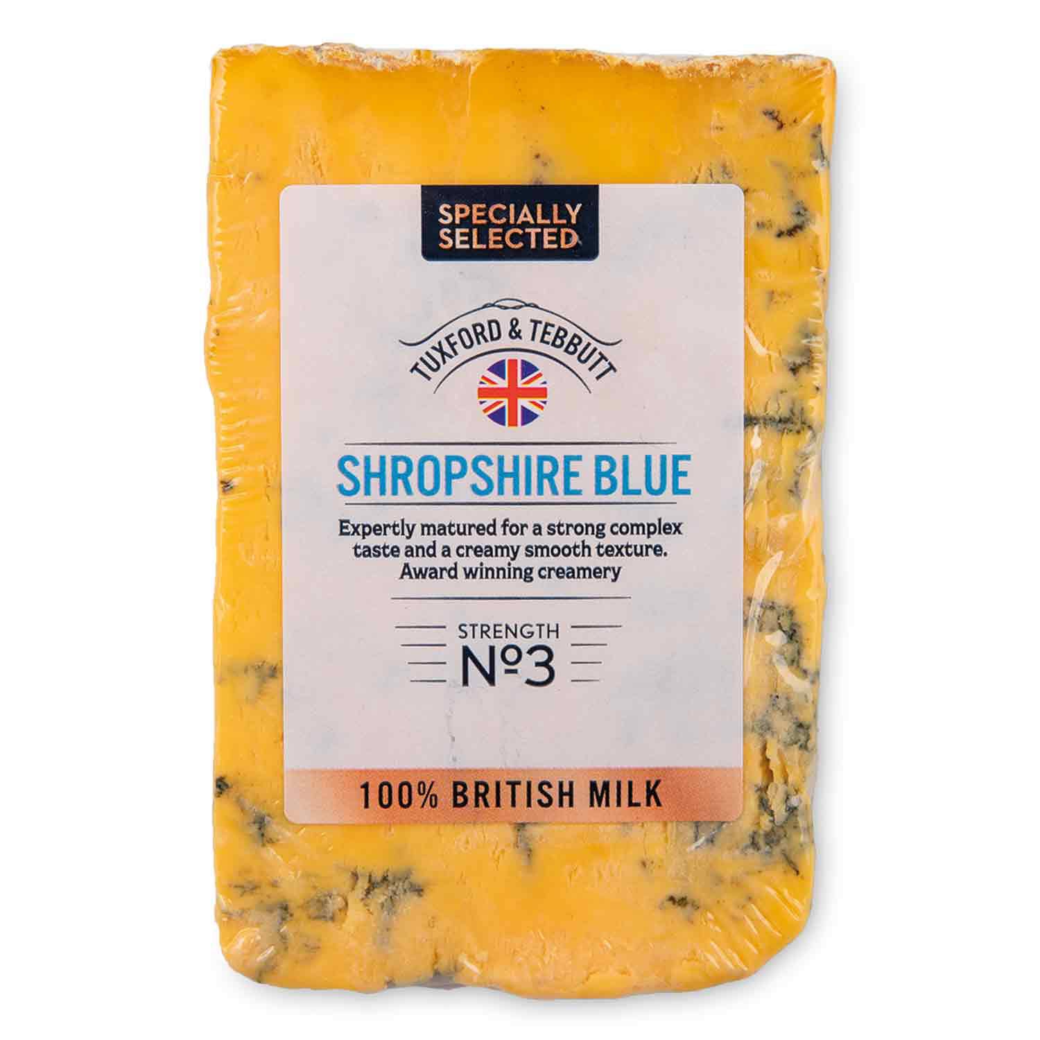 Blue cheese Shropshire Blue 200g - British product