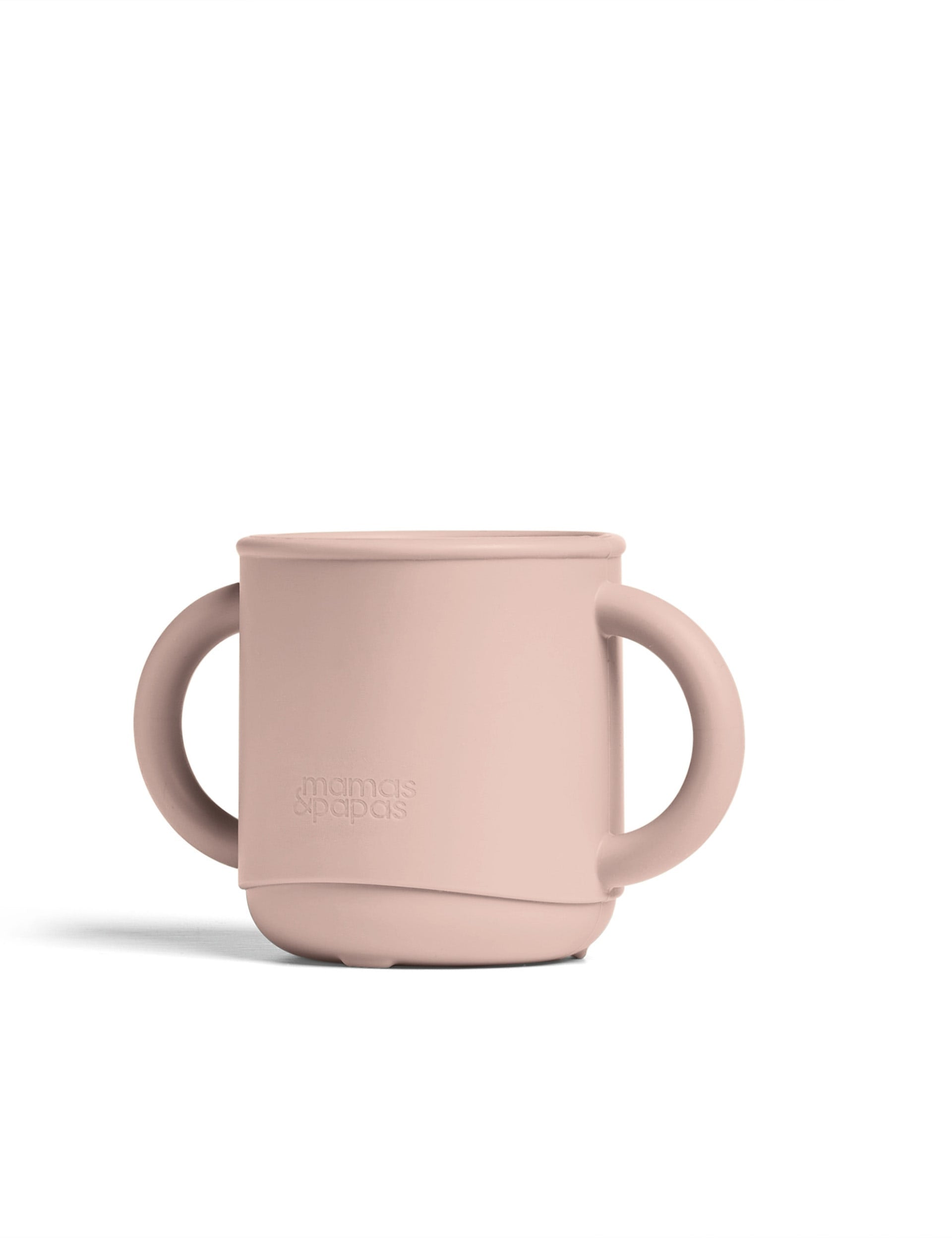 Mamas & Papas pink silicone sippy cup snack pot (British brand)