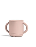 Mamas & Papas pink silicone sippy cup snack pot (British brand)