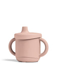 Mamas & Papas pink silicone sippy cup snack pot (British brand)