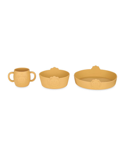aldi Silicone Tableware Dining Set - Lion, Elephant or Dinosaur- Buy online at McGrocer