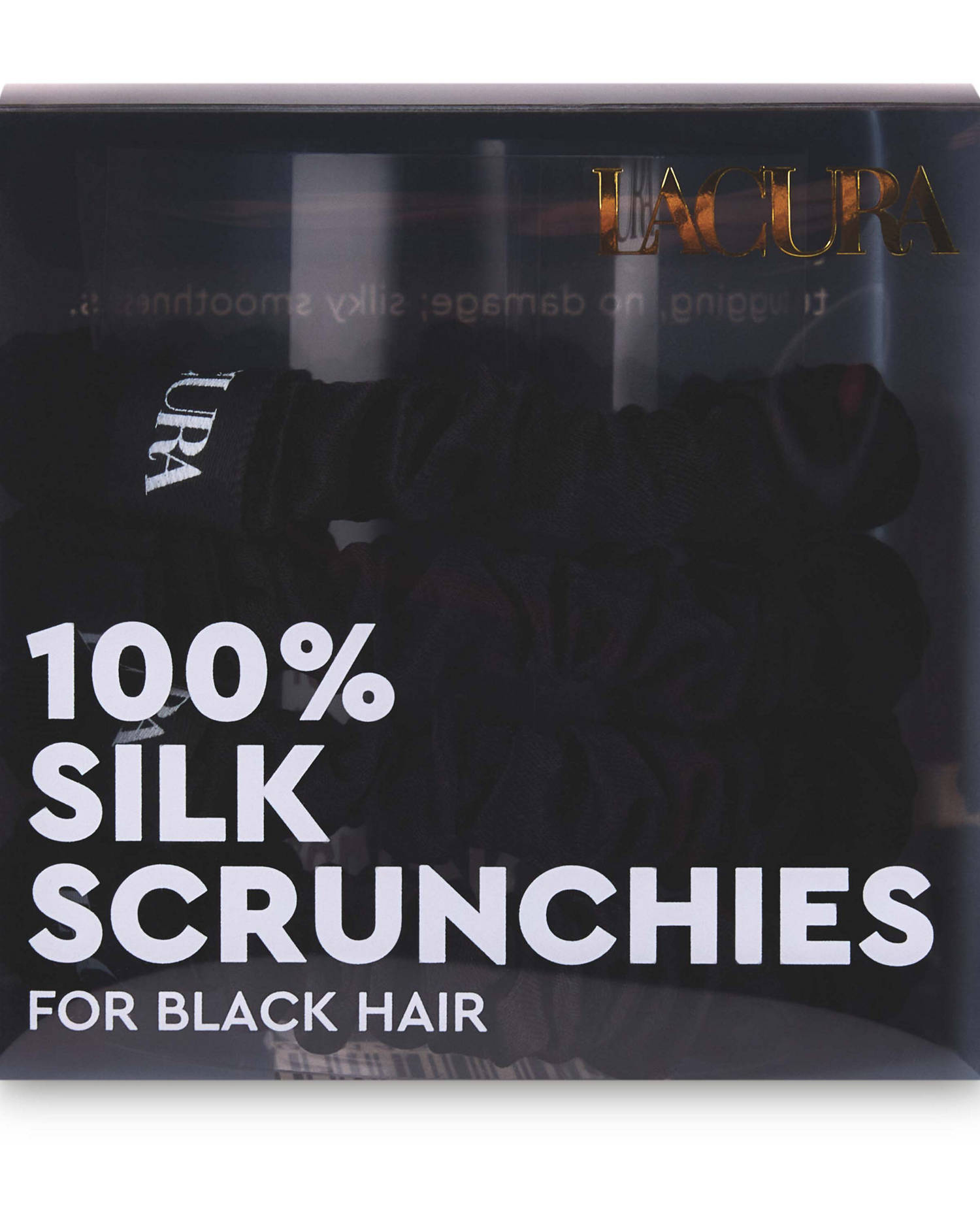 Silk Hair Scrunchies 2 Pack