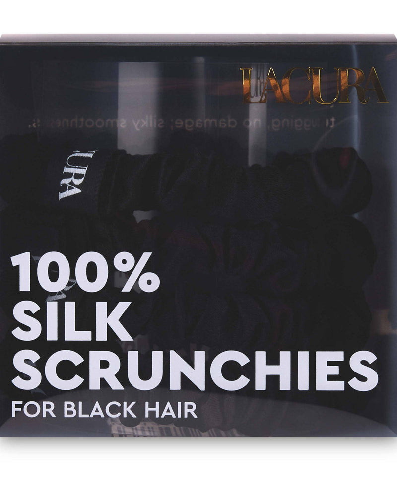 Silk Hair Scrunchies 2 Pack
