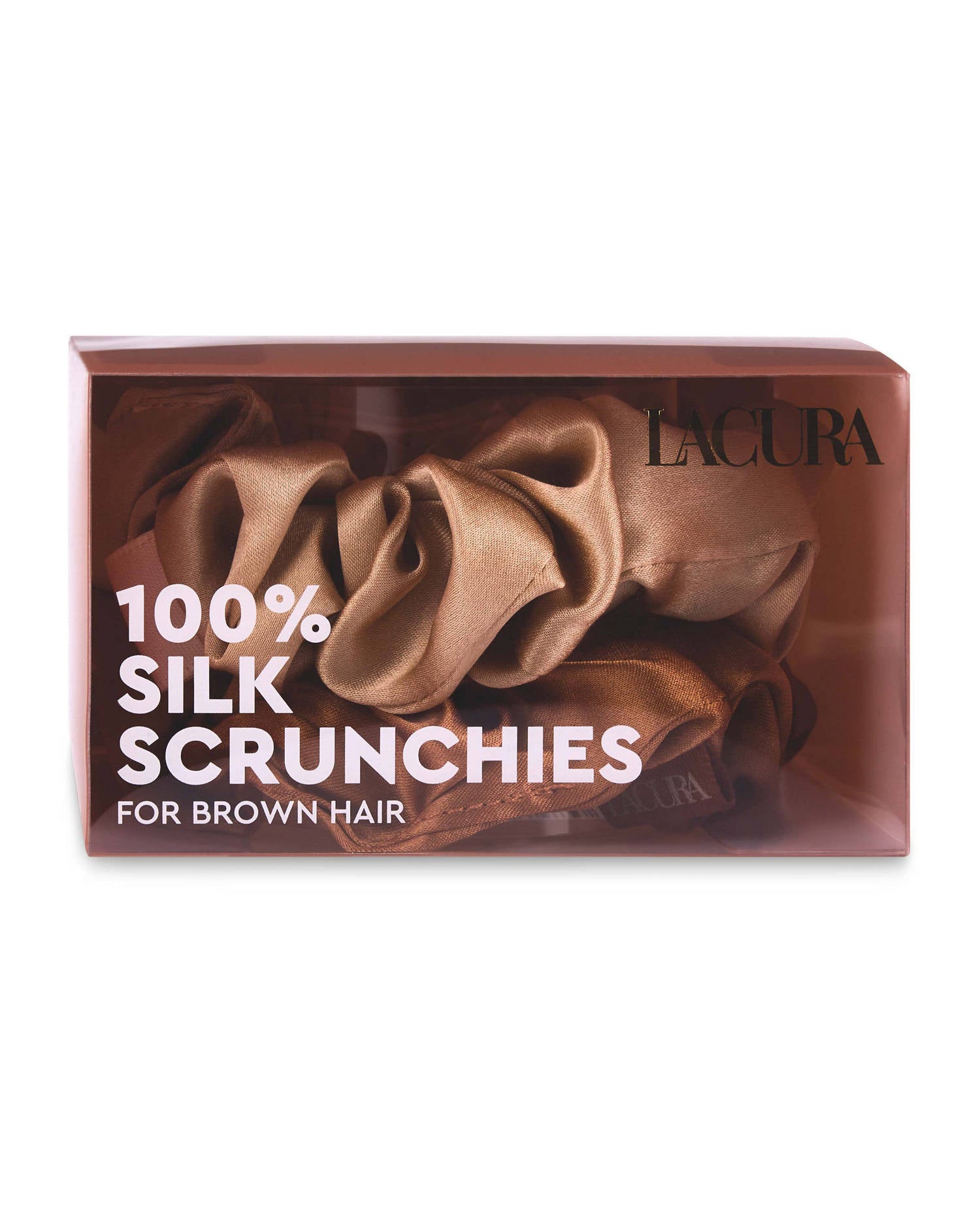 Silk Hair Scrunchies 2 Pack