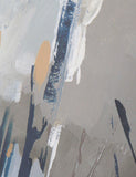 Gallery Direct Silver Birch Blues framed canvas 67x40cm, imported from the UK