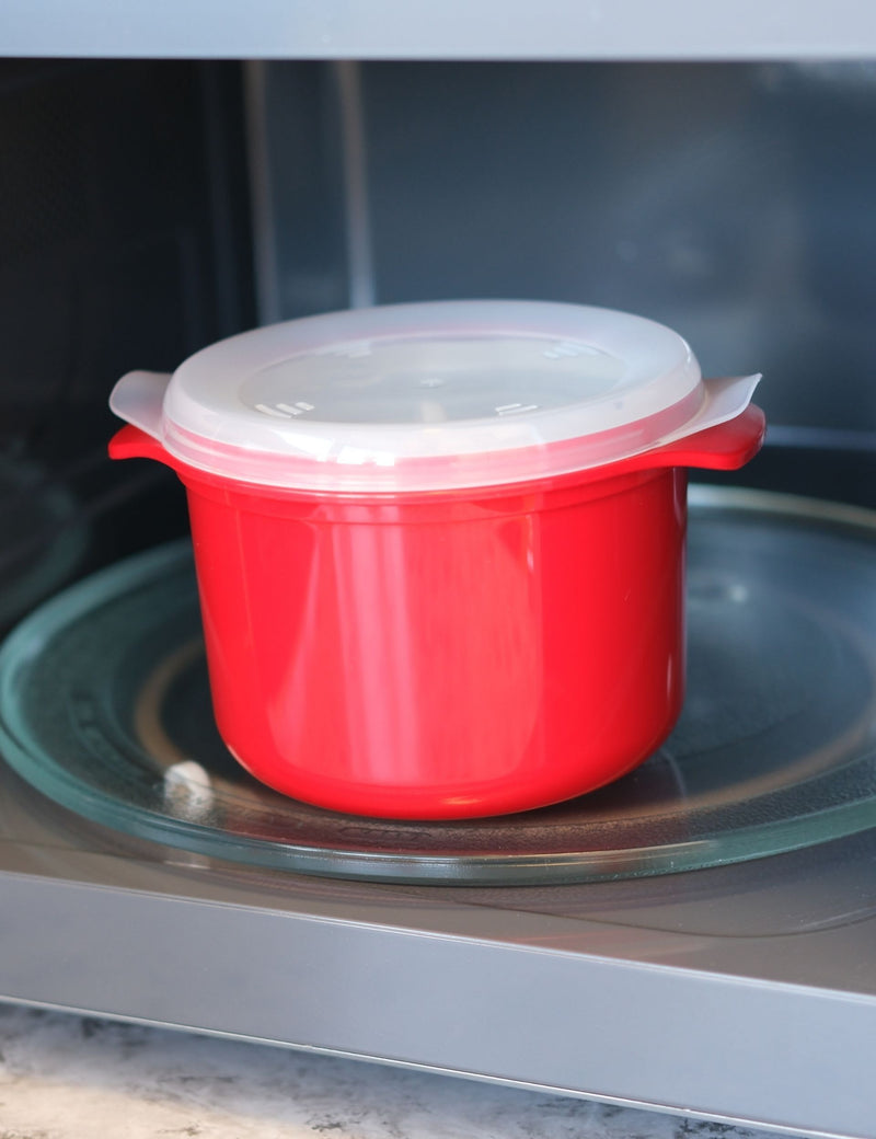 Good2Heat single rice cooker microwaveable with transparent lid - British product