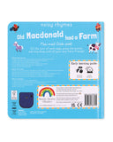 Children's nursery rhyme sound book with songs (British brand)
