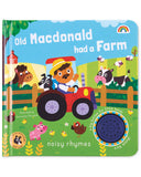 Children's nursery rhyme sound book with songs (British brand)