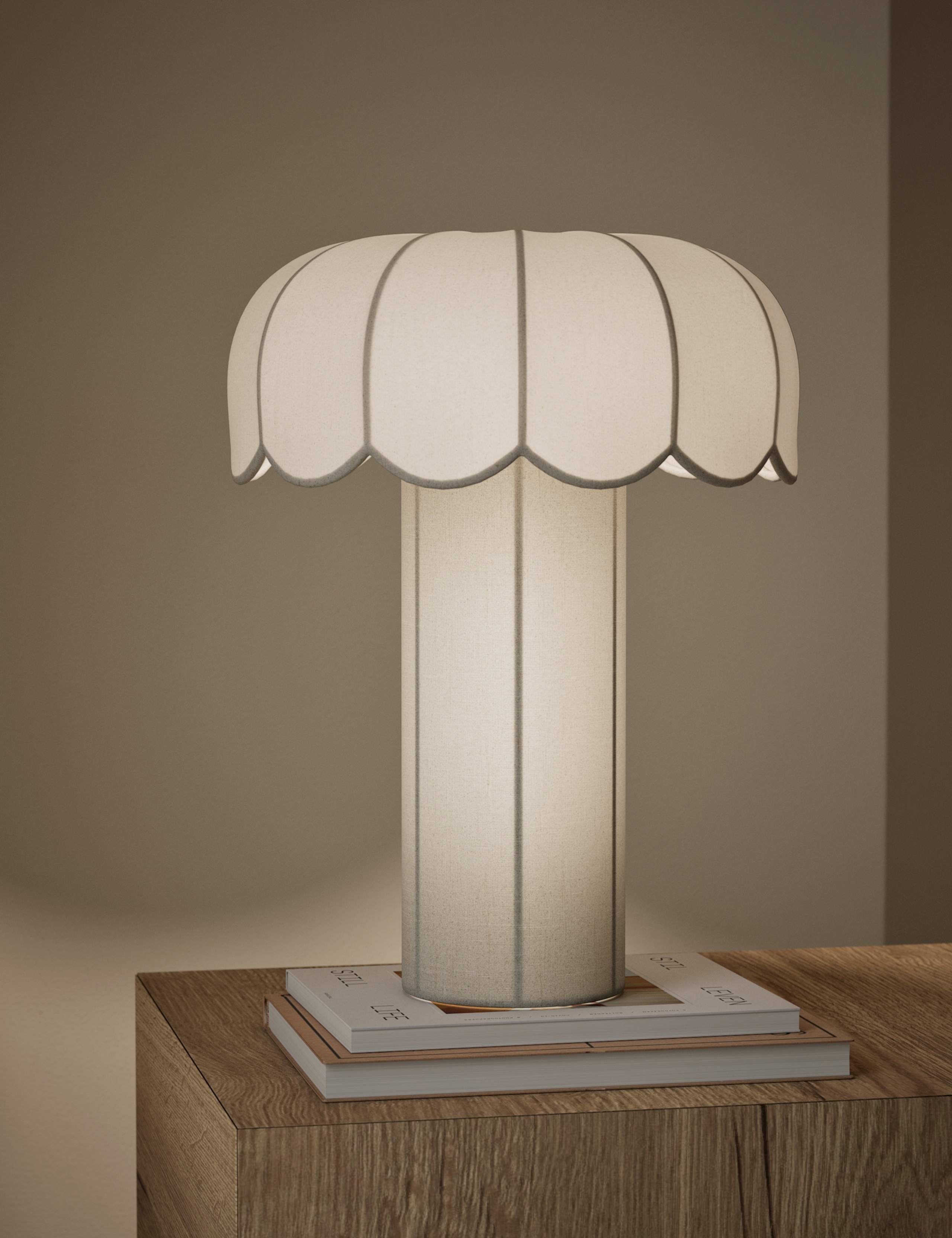Skeletal Petal dual-lit table lamp, UK version