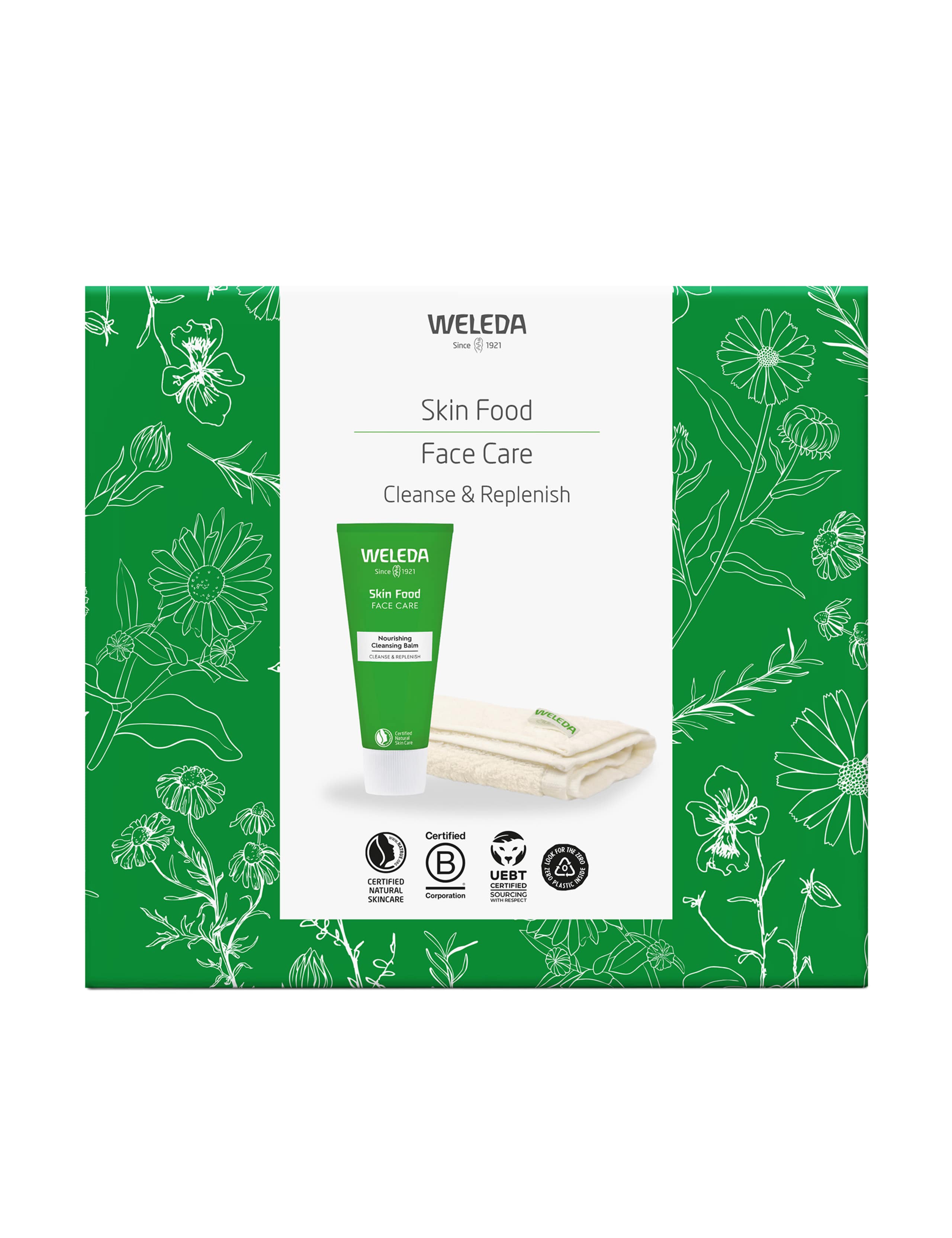 Weleda Skin Food Gift Set with balm and cloth, UK version