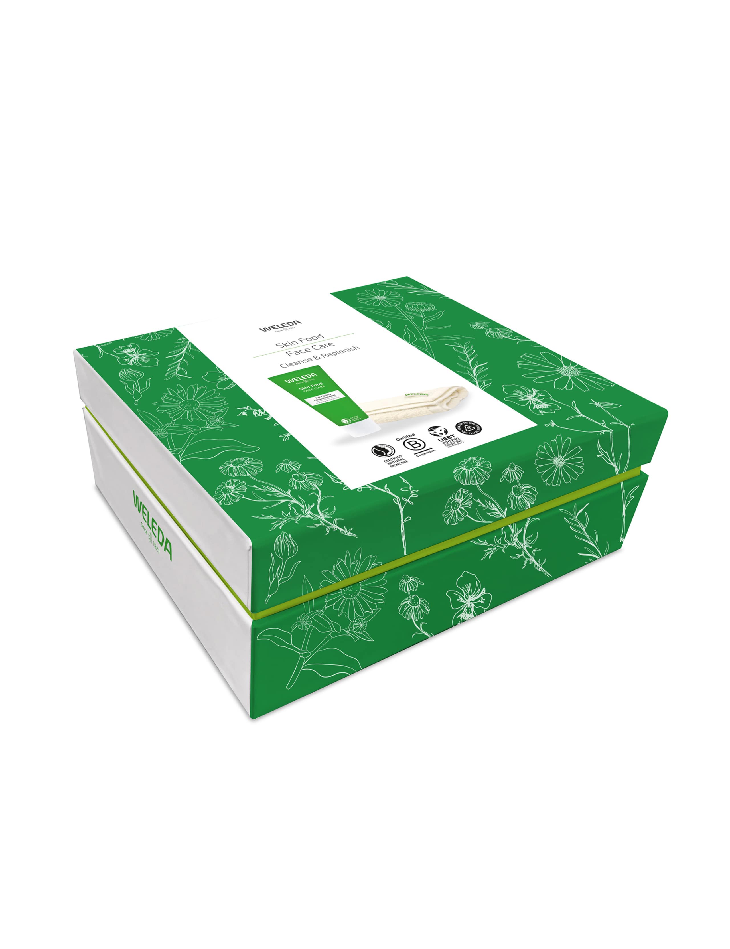 Weleda Skin Food Gift Set with balm and cloth, UK version