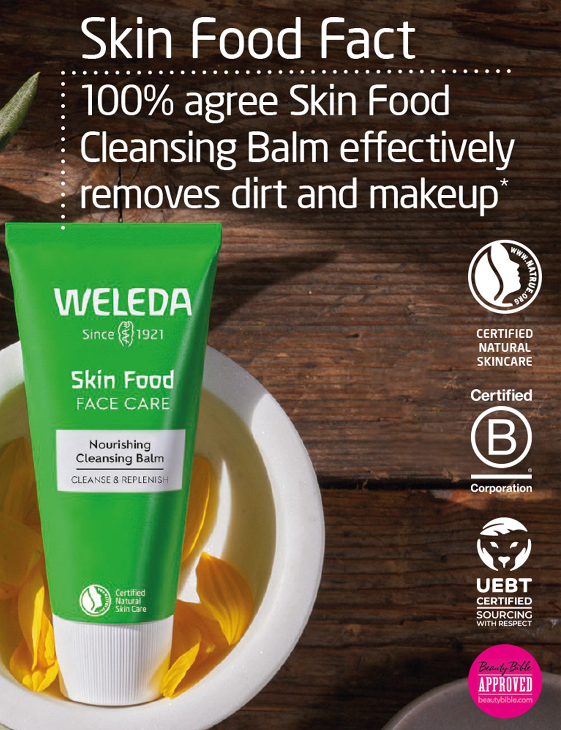 Skin Food nourishing cleansing balm 75ml - British product