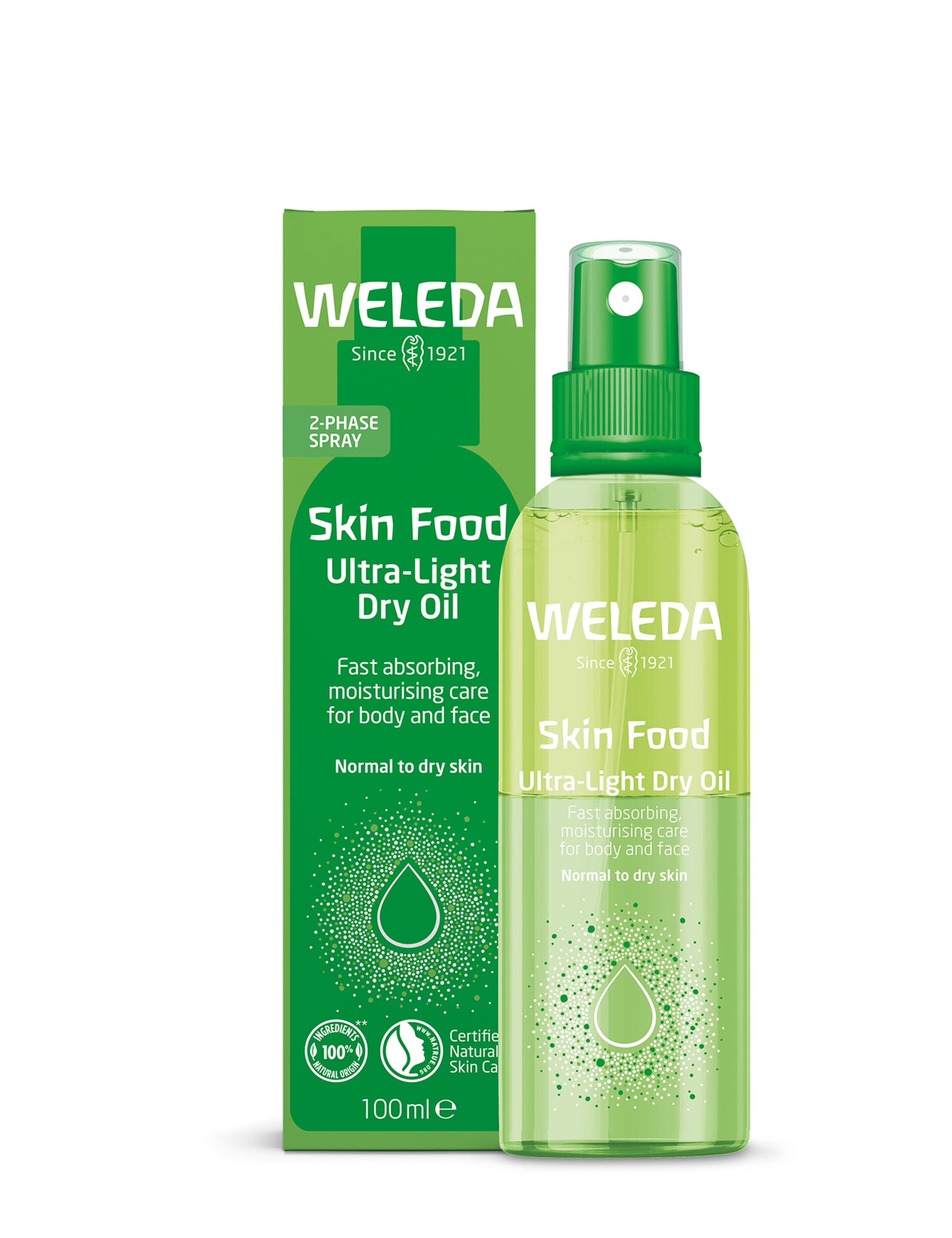 Skin Food ultra-light dry oil 100ml body spray - British product