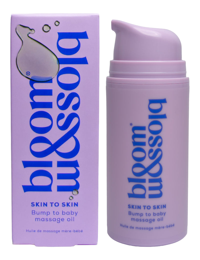 Bloom and Blossom bump to baby massage oil 100ml - British product