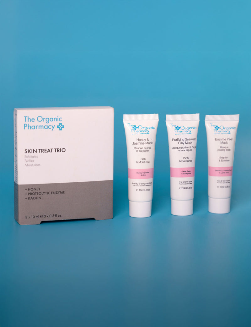 The Organic Pharmacy face mask trio 30ml each (British brand)