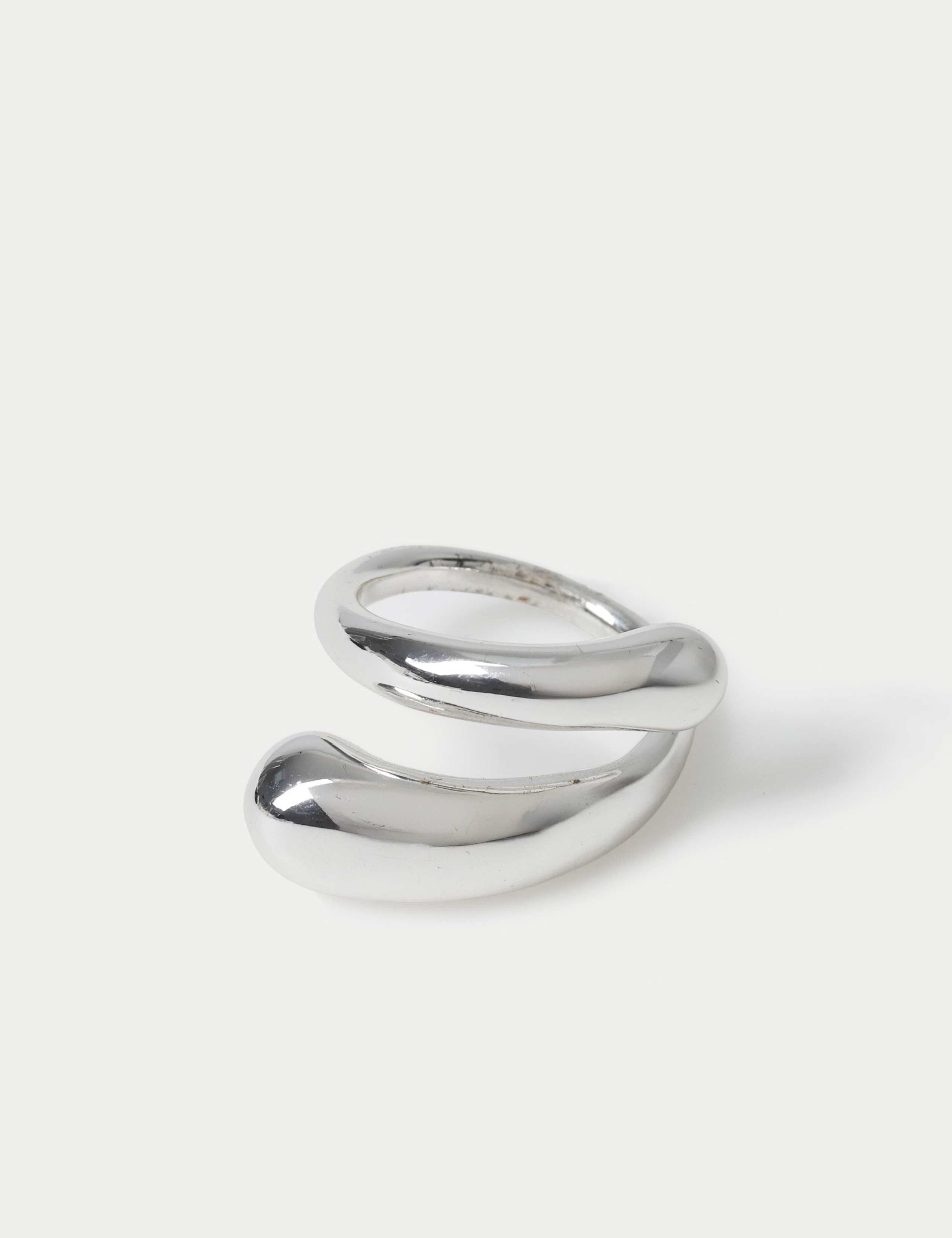 Skinny Twist Ring metal ring (British brand)