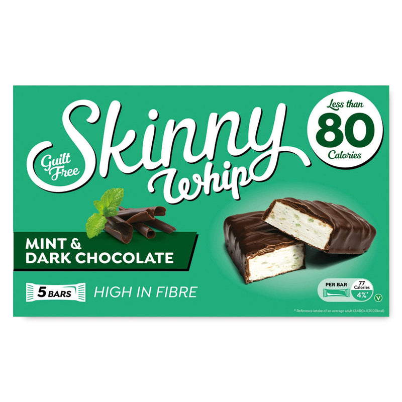 Skinny Whip mint flavour bars 5 pack - British product