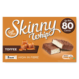 Skinny Whip toffee flavour bars 5 pack - British product