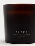 Sleep 3 Wick Candle lavender chamomile from Apothecary - British product