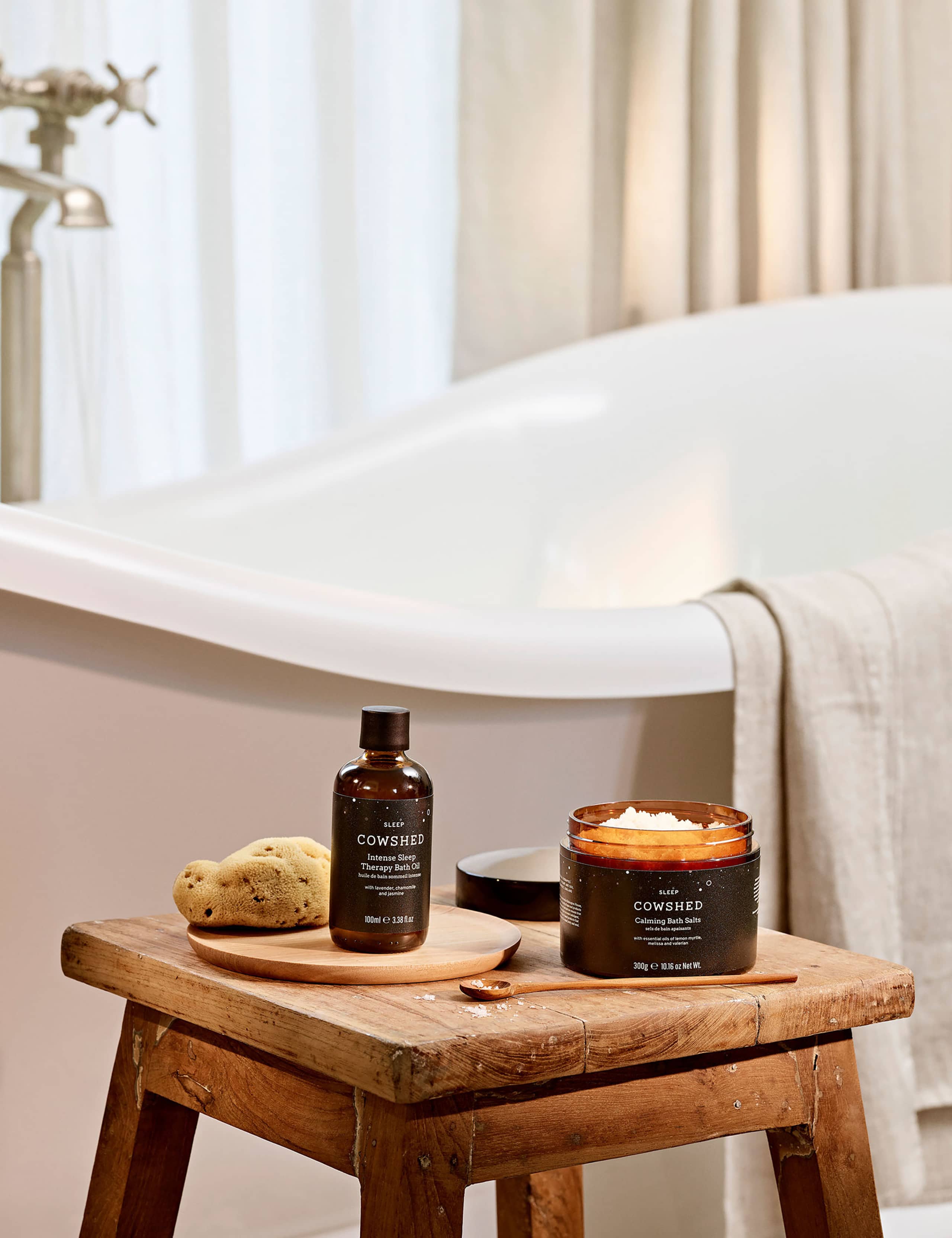 cowshed sleep bath salts 300g (British brand)