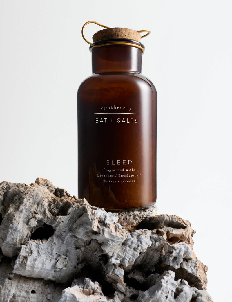 Apothecary Sleep Bath Salts with Lavender and Eucalyptus 300g (British brand)