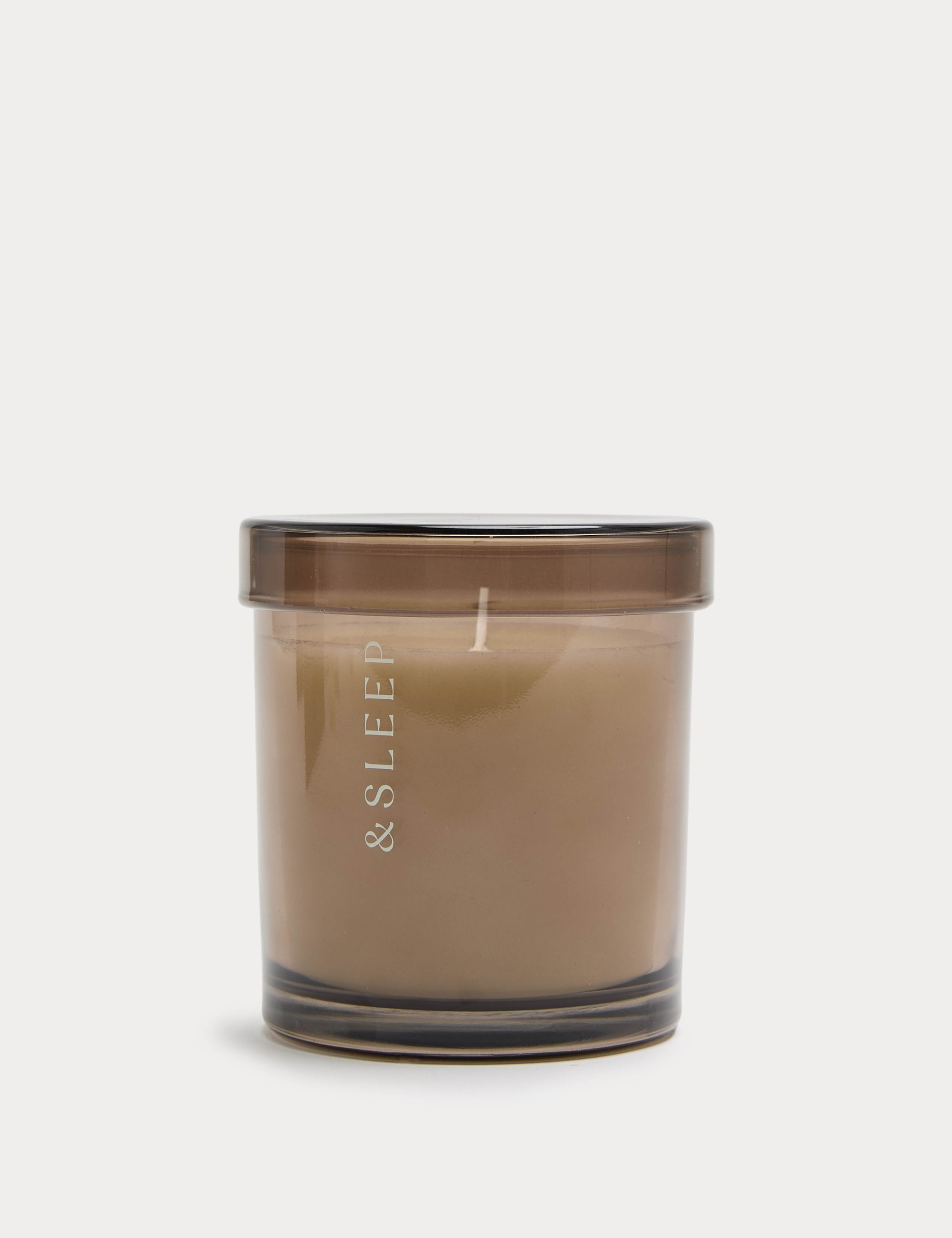 Sleep candle with lavender and geranium 210g - British product