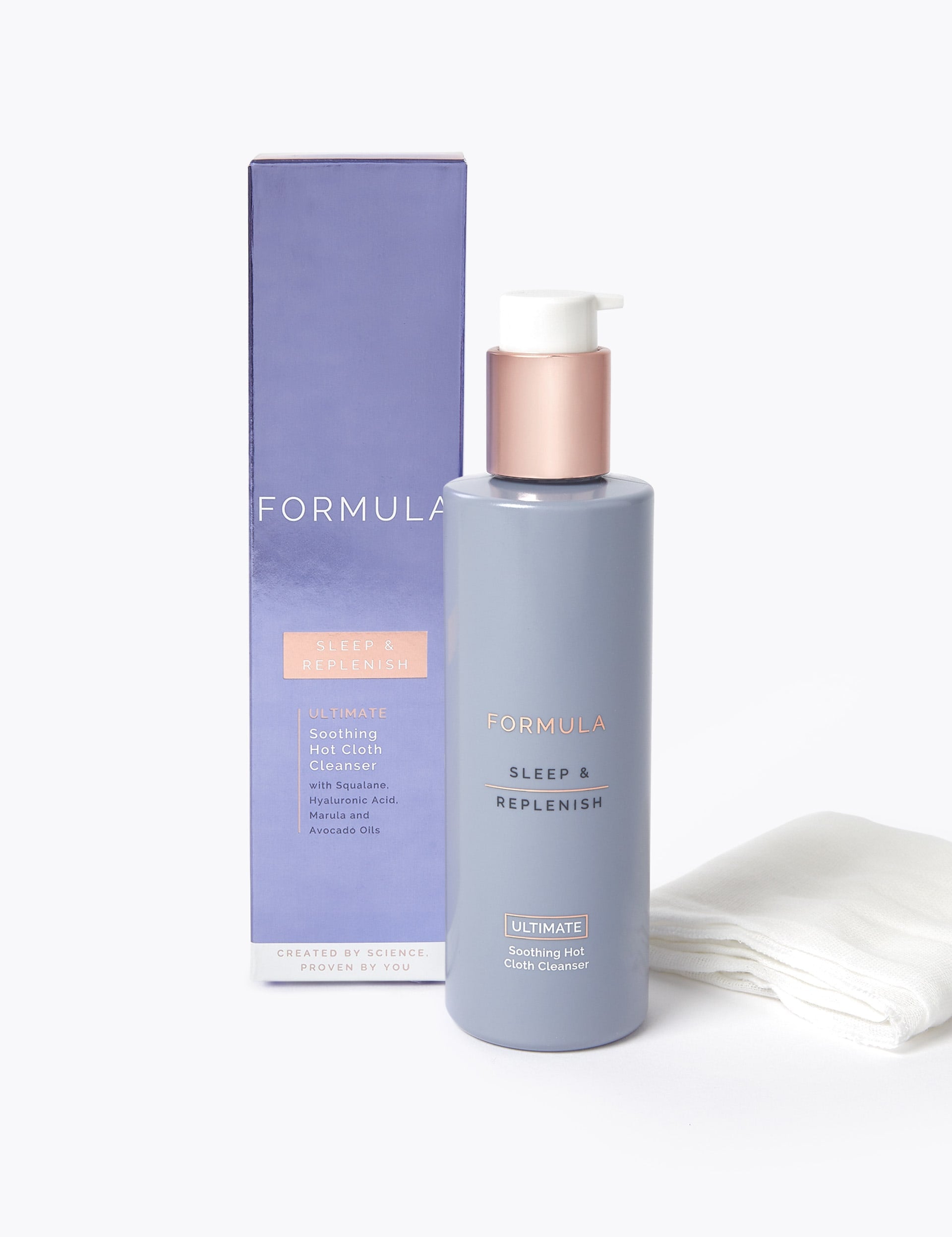 Formula Sleep & Replenish Hot Cloth Cleanser 190ml (British brand)