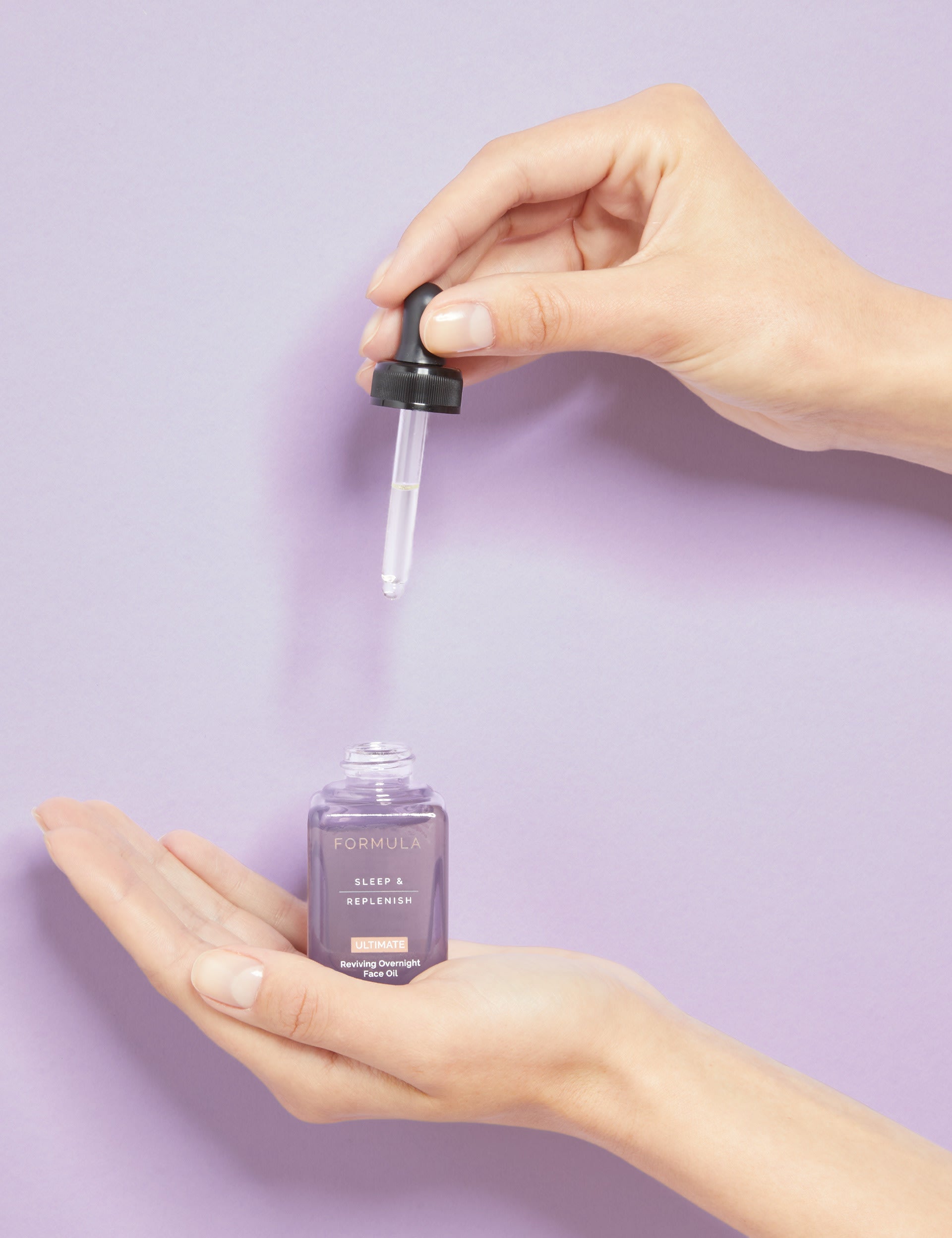 Sleep & Replenish Ultimate Reviving Overnight Facial Oil 28ml (British brand)
