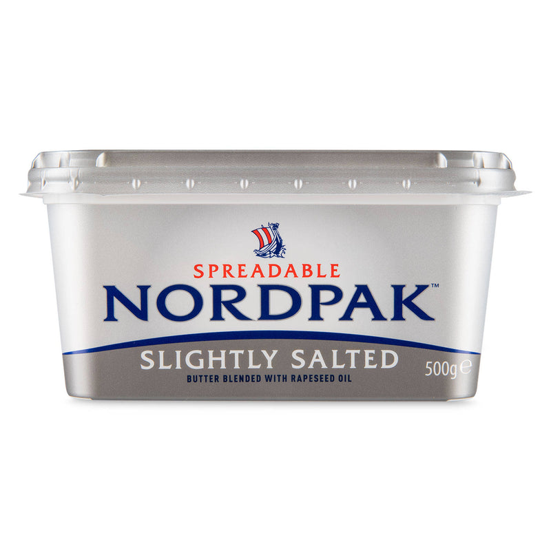 Slightly salted spreadable butter - British product