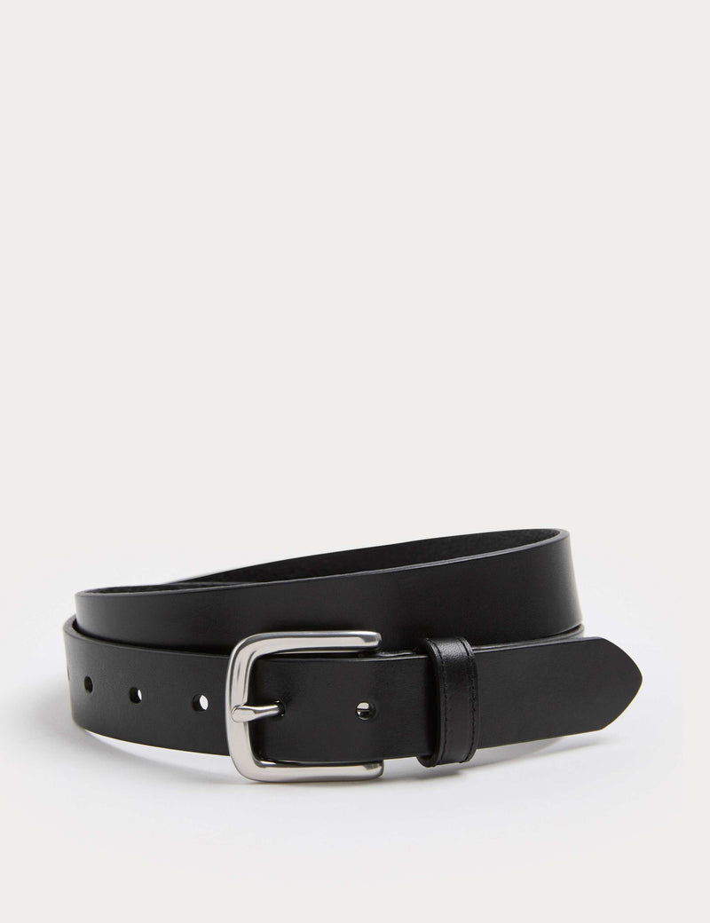 M&S slim leather belt - British product