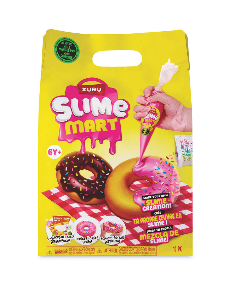 Slime Mart slime toy set with snack themes, UK version