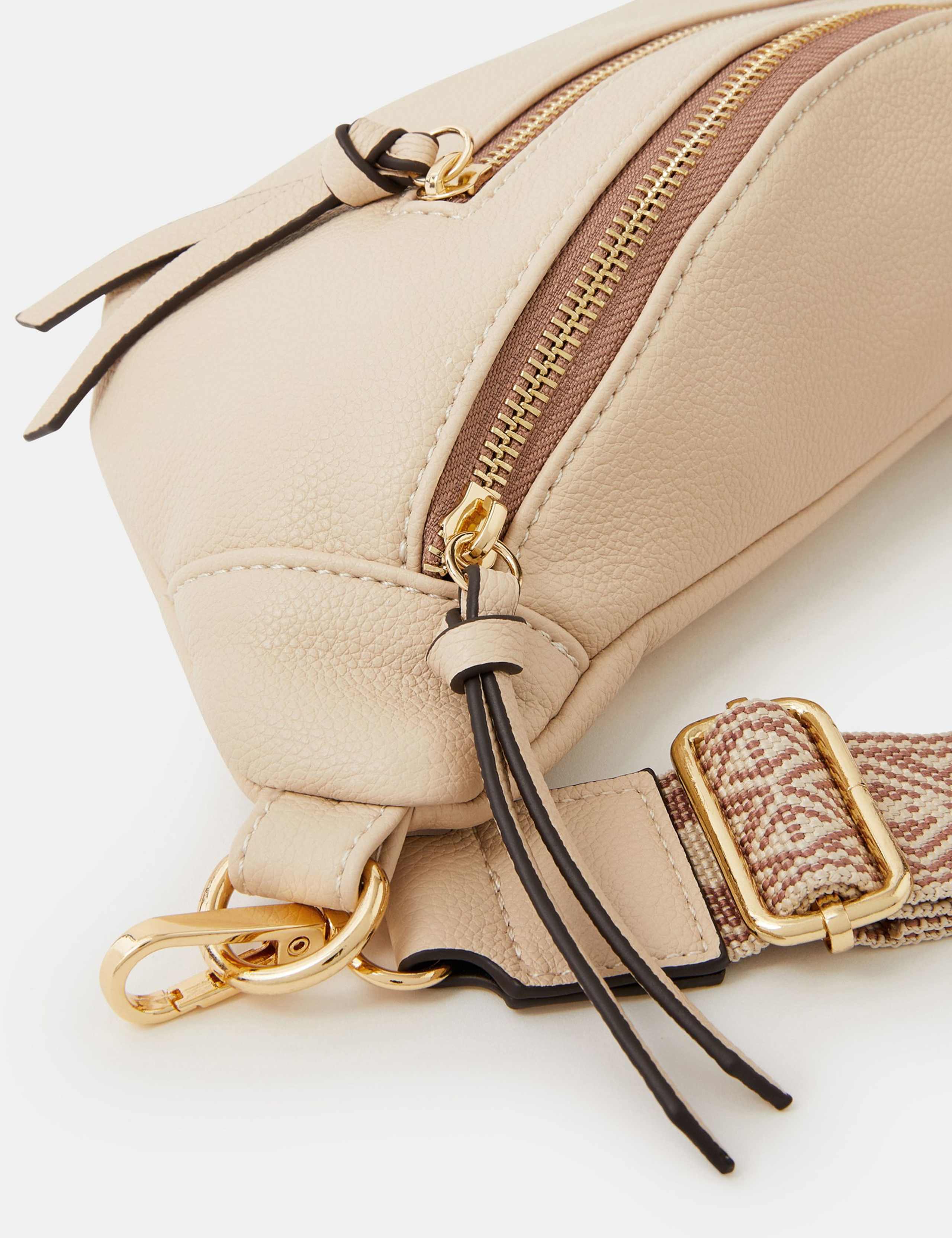 Accessorize sling bum bag satiny fabric, imported from the UK