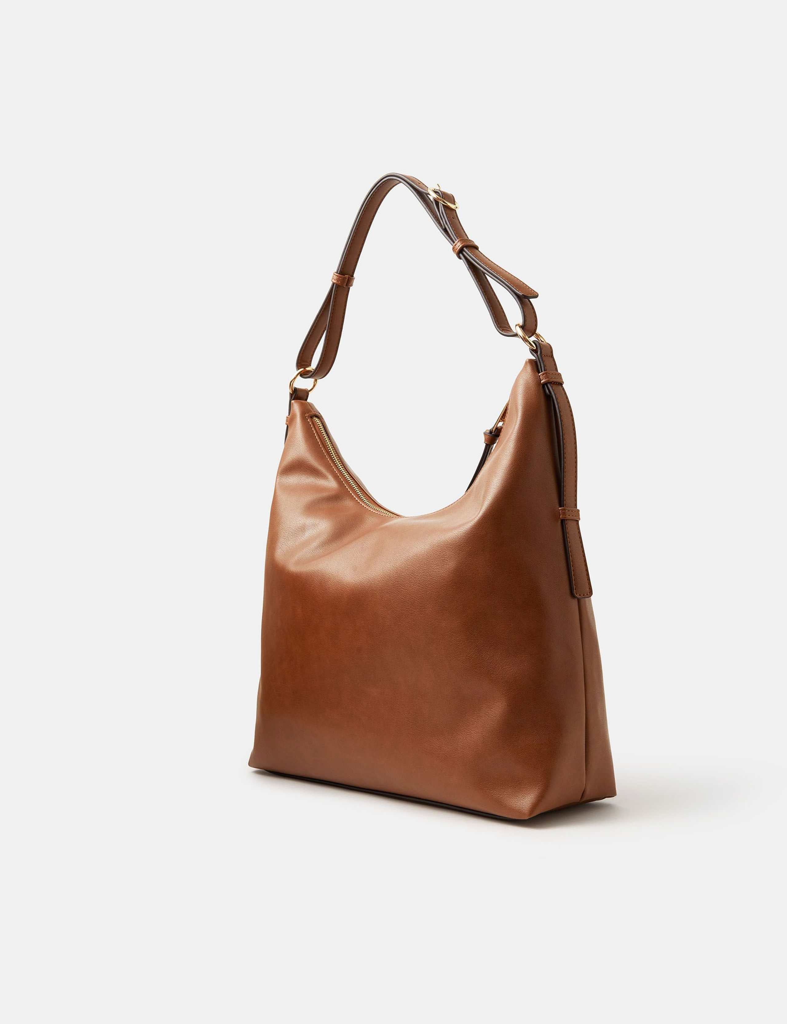 Accessorize slouch shoulder bag faux leather, imported from the UK