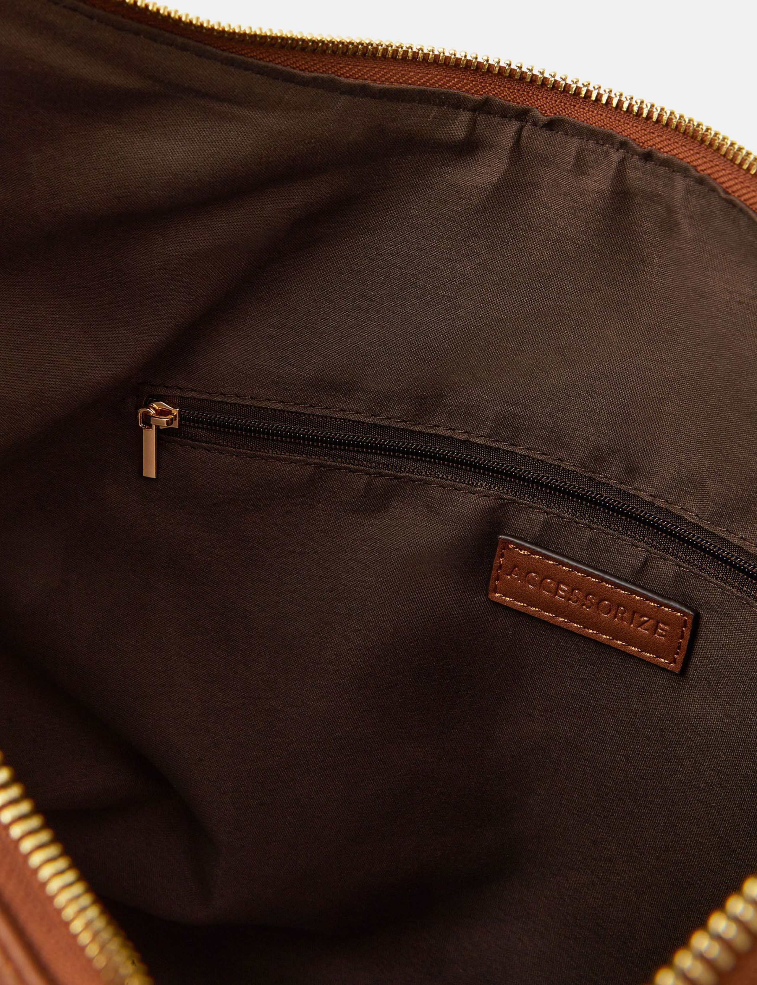 Accessorize slouch shoulder bag faux leather, imported from the UK