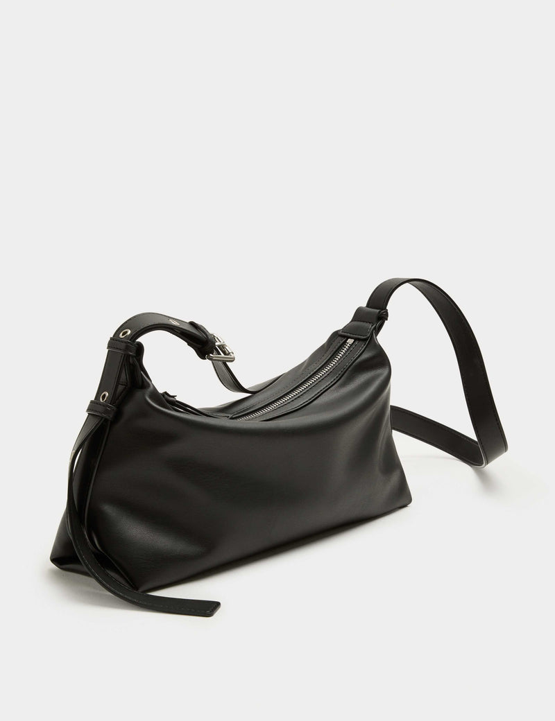 M&S slouchy crossbody bag in faux leather (British brand)