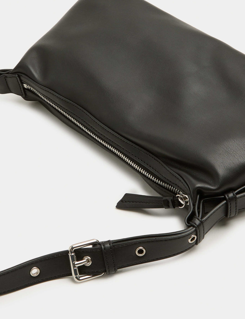M&S slouchy crossbody bag in faux leather (British brand)