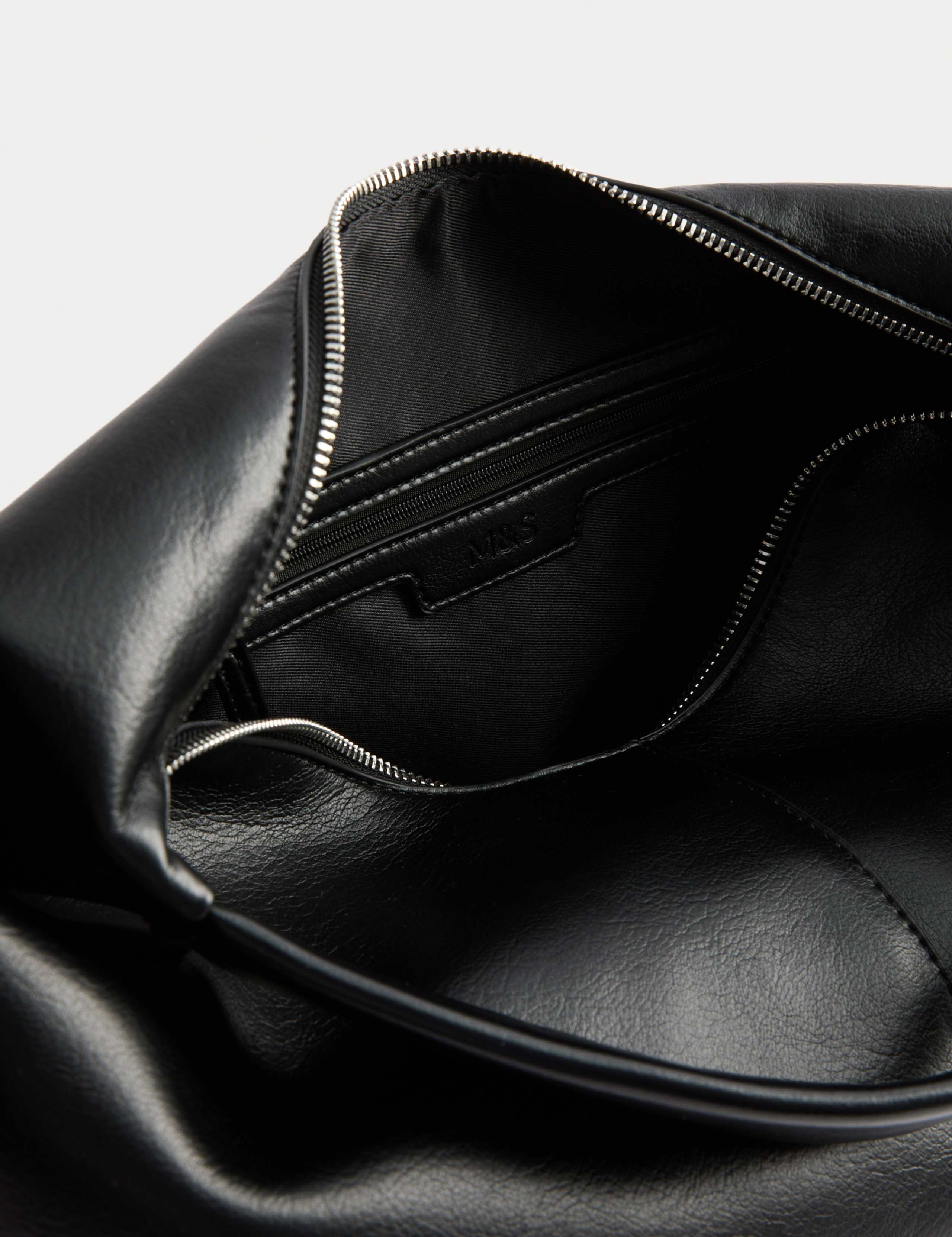 M&S slouchy top handle shoulder bag (British brand)