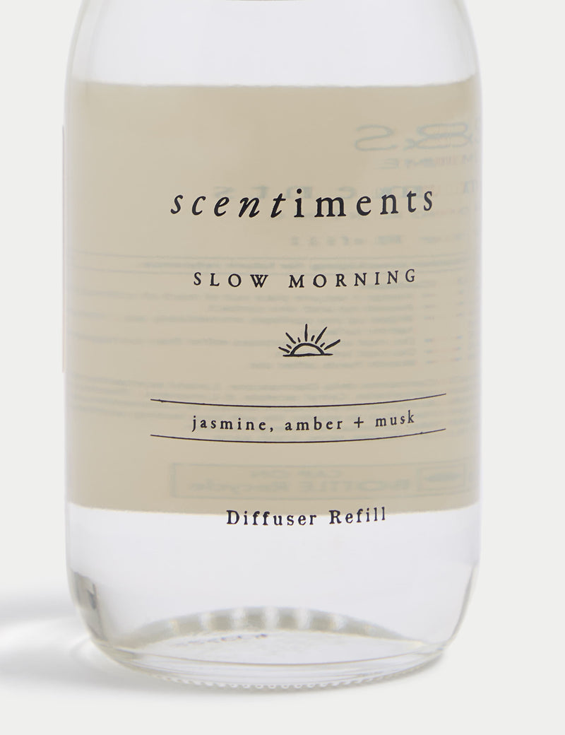 Scentiments Slow Morning reed diffuser refill 200ml (British brand)