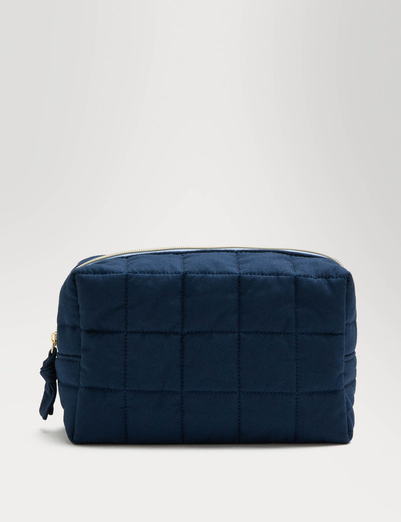 Toiletry bag small checkerboard quilted - British product