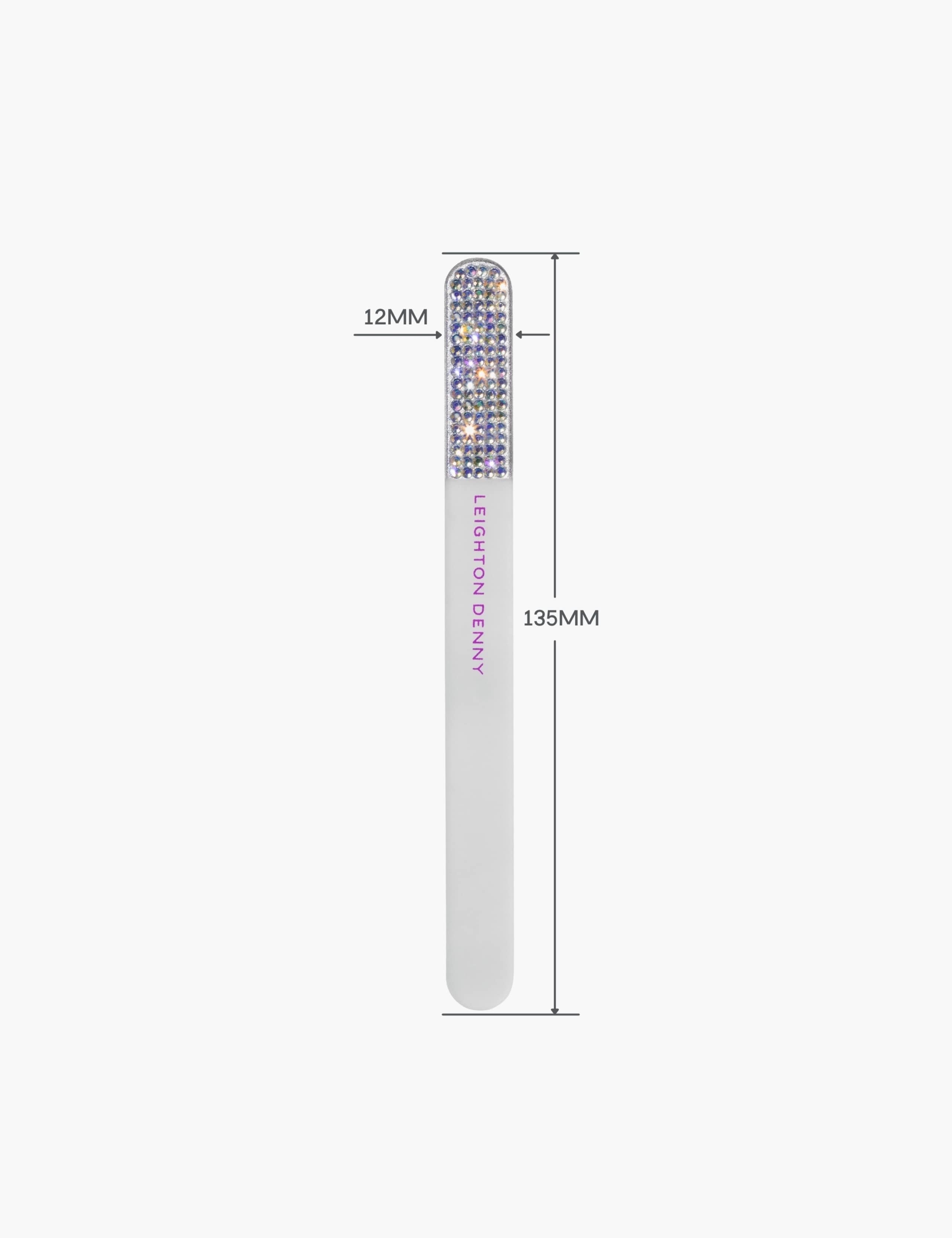 Leighton Denny Crystal Nail File holographic edition 135mm - British product