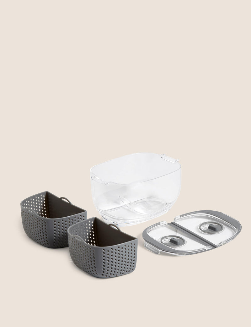 Small fridge storage box 480 ml (British brand)