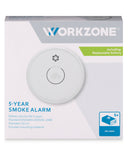 Smoke alarm with photoelectronic detection and 5-year battery (British brand)