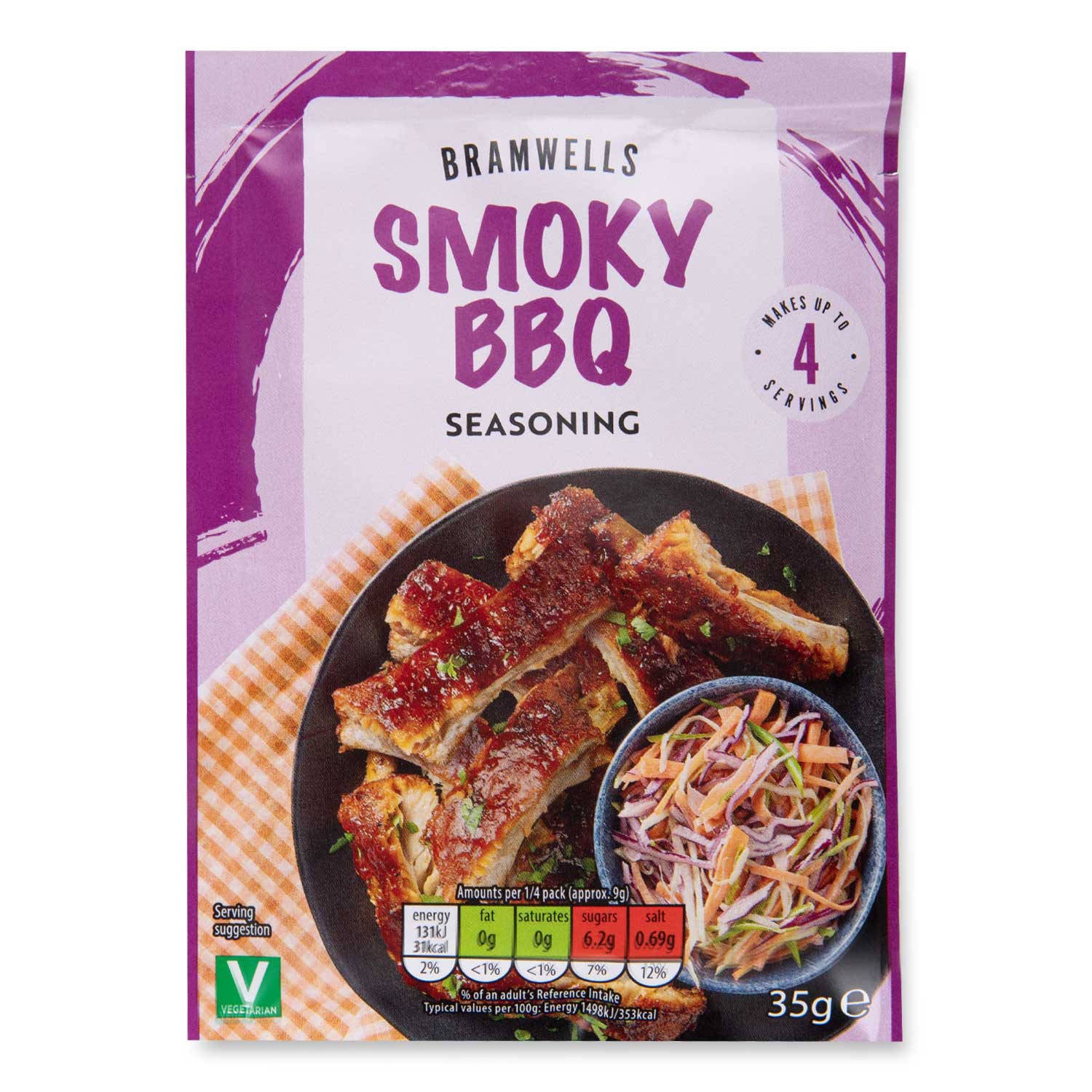 Smoky BBQ Seasoning spice rub (British brand)