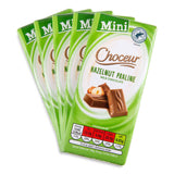 Smooth praline milk chocolate mini tablets 5 pack - British product