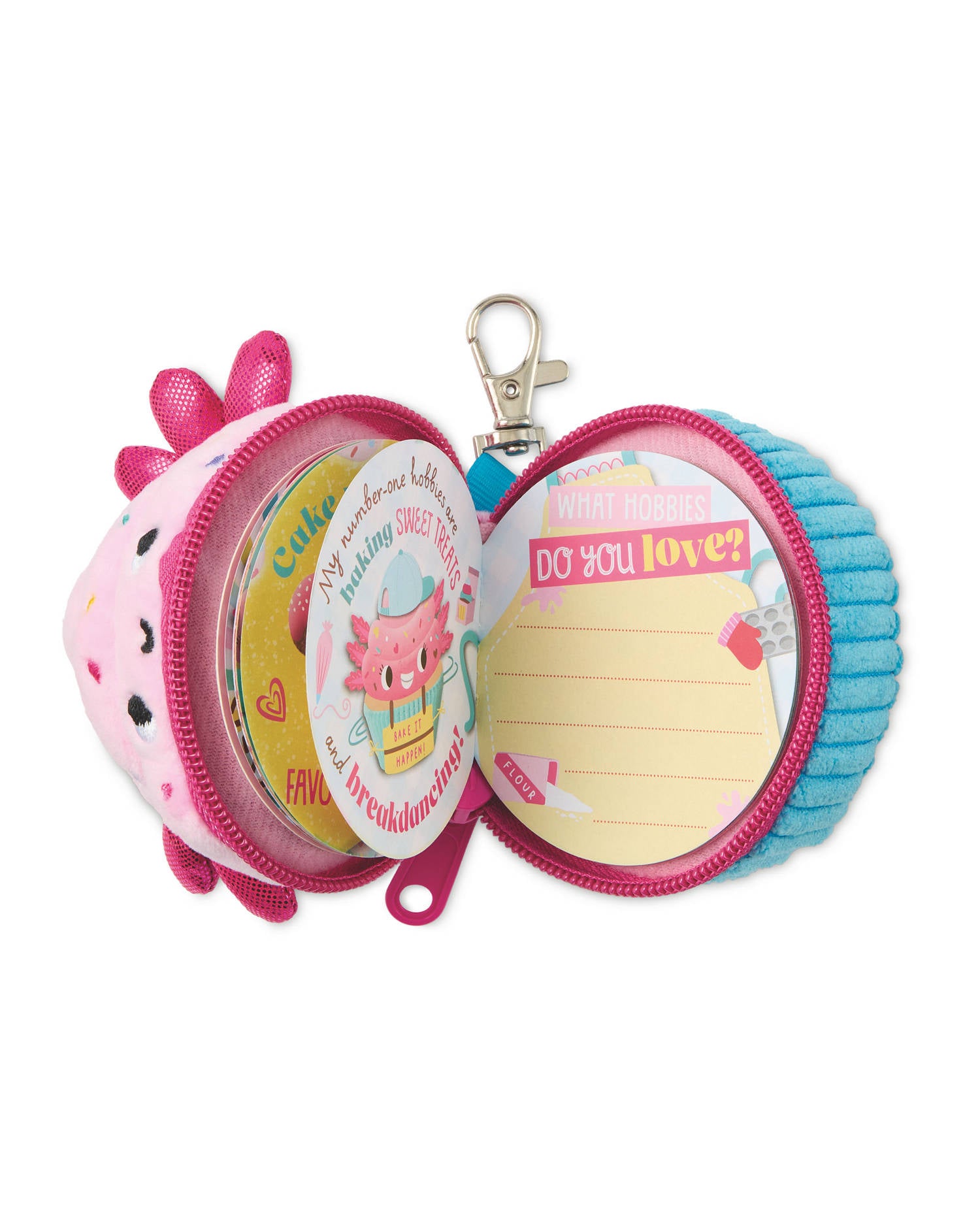 Interactive companion Snackettes with mini book and clip, UK version